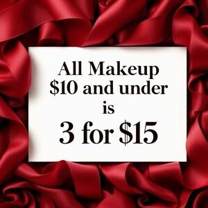 3 for $15 Makeup Sale!